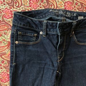 American Eagle dark wash denim jeans